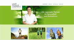 Desktop Screenshot of laufschule-chemnitz.de